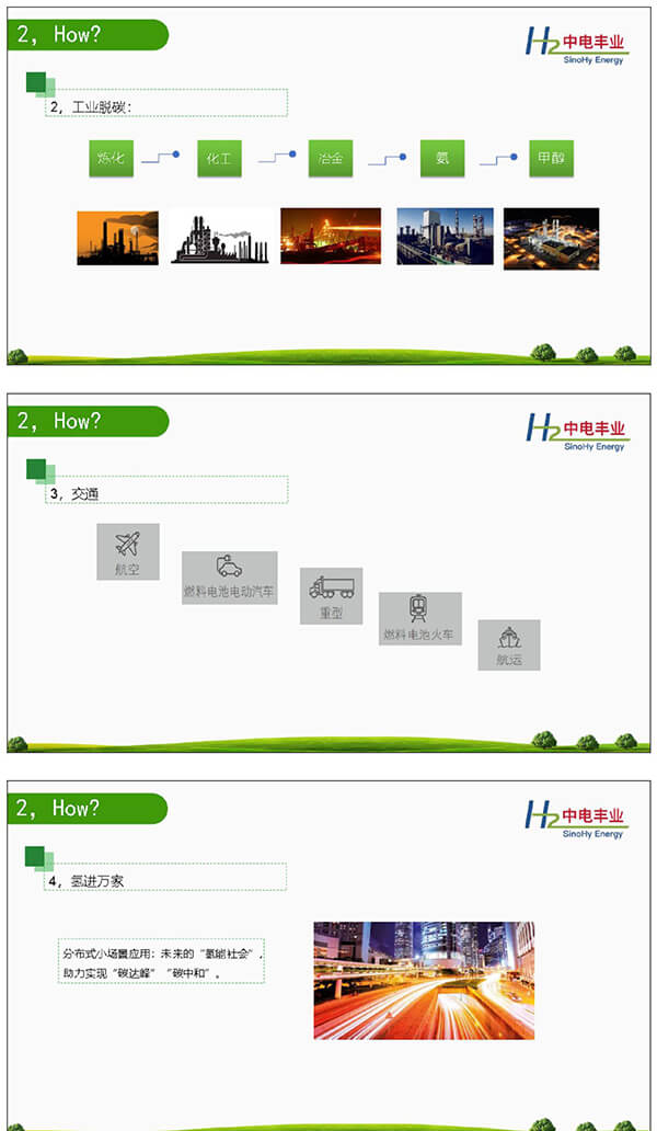 2021綠色氫能發展大會現場，王德軍：為什么選擇綠氫？