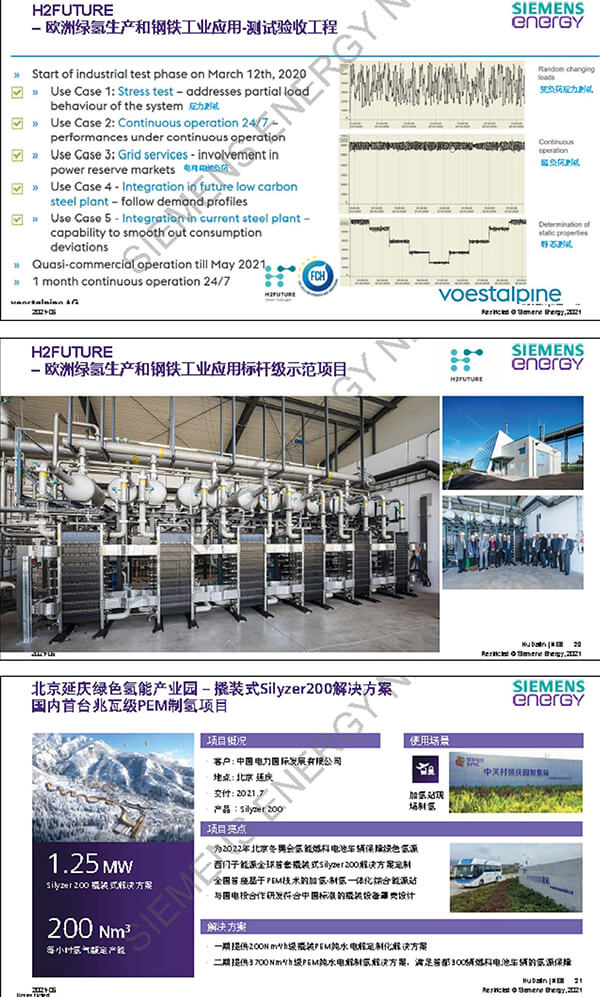 西門子胡大麟:歐洲氫能發展與綠氫解決方案 西門子胡大麟:歐洲氫能發展與綠氫解決方案