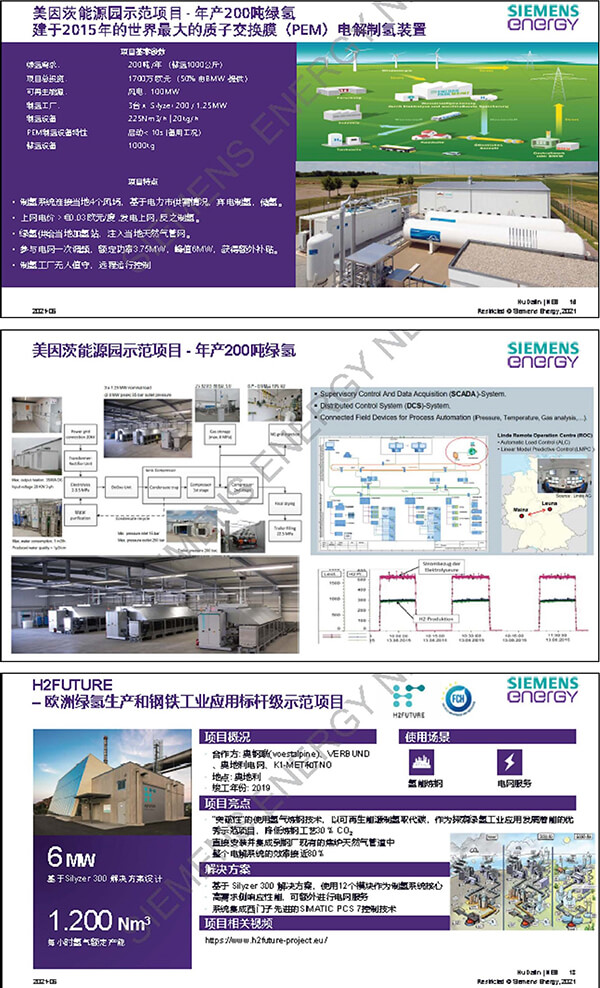 西門子胡大麟:歐洲氫能發展與綠氫解決方案 西門子胡大麟:歐洲氫能發展與綠氫解決方案