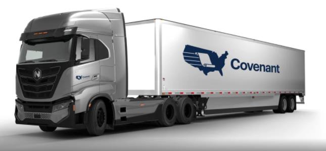 Covenant Logistics為其車隊(duì)增加40輛Nikola燃料電池卡車.jpg Covenant Logistics為其車隊(duì)增加40輛Nikola燃料電池卡車.jpg