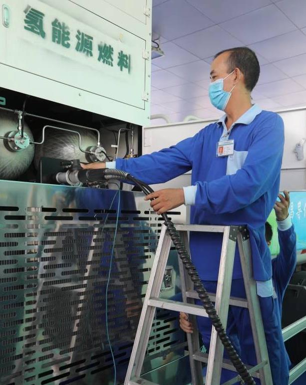 只要4—8分鐘就能加滿氫氣 只要4—8分鐘就能加滿氫氣