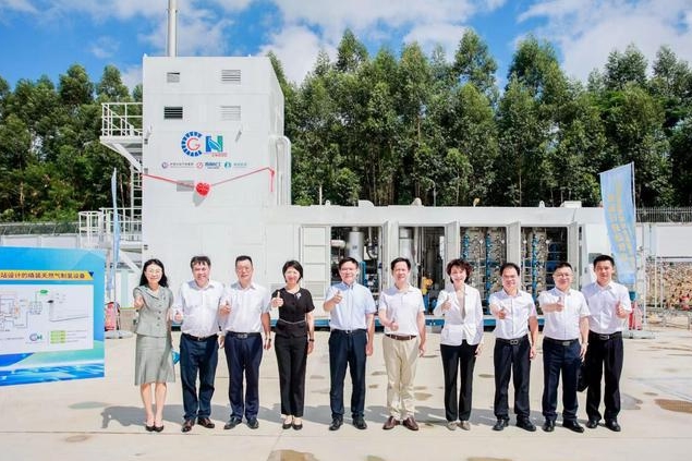 1500KG/日!250標準/小時!佛燃能源明城綜合能源供應站試運行 1500KG/日!250標準/小時!佛燃能源明城綜合能源供應站試運行